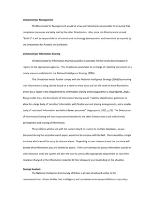 Presentation Outline