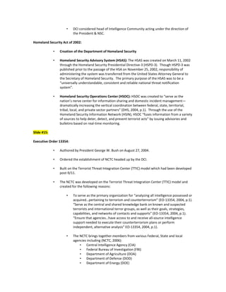 Presentation Outline