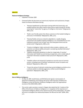 Presentation Outline