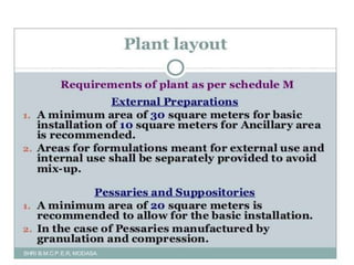Presentation pharma engineering on facility layout | PPTX