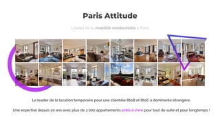 Votre Futur logement
Plus de 3 000 appartements meublés et équipés à Paris et en petite couronne
 