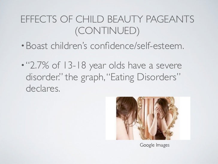 Effects Of Child Beauty Pageants