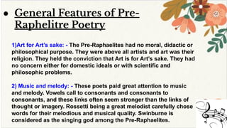 Pre Raphaelite Poems paper no.105 history of English literature | PDF