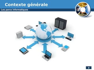 Contexte générale
Les parcs informatiques
 