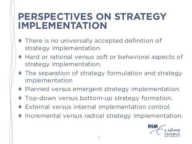 project implementation thesis