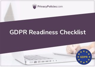 GDPR Readiness Checklist
 