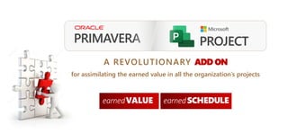 A REVOLUTIONARY ADD ON
for assimilating the earned value in all the organization’s projects
 