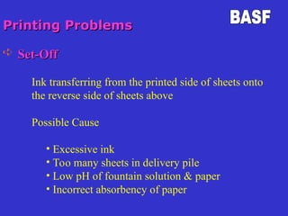 printing.ppt on printing process and its application | PPT