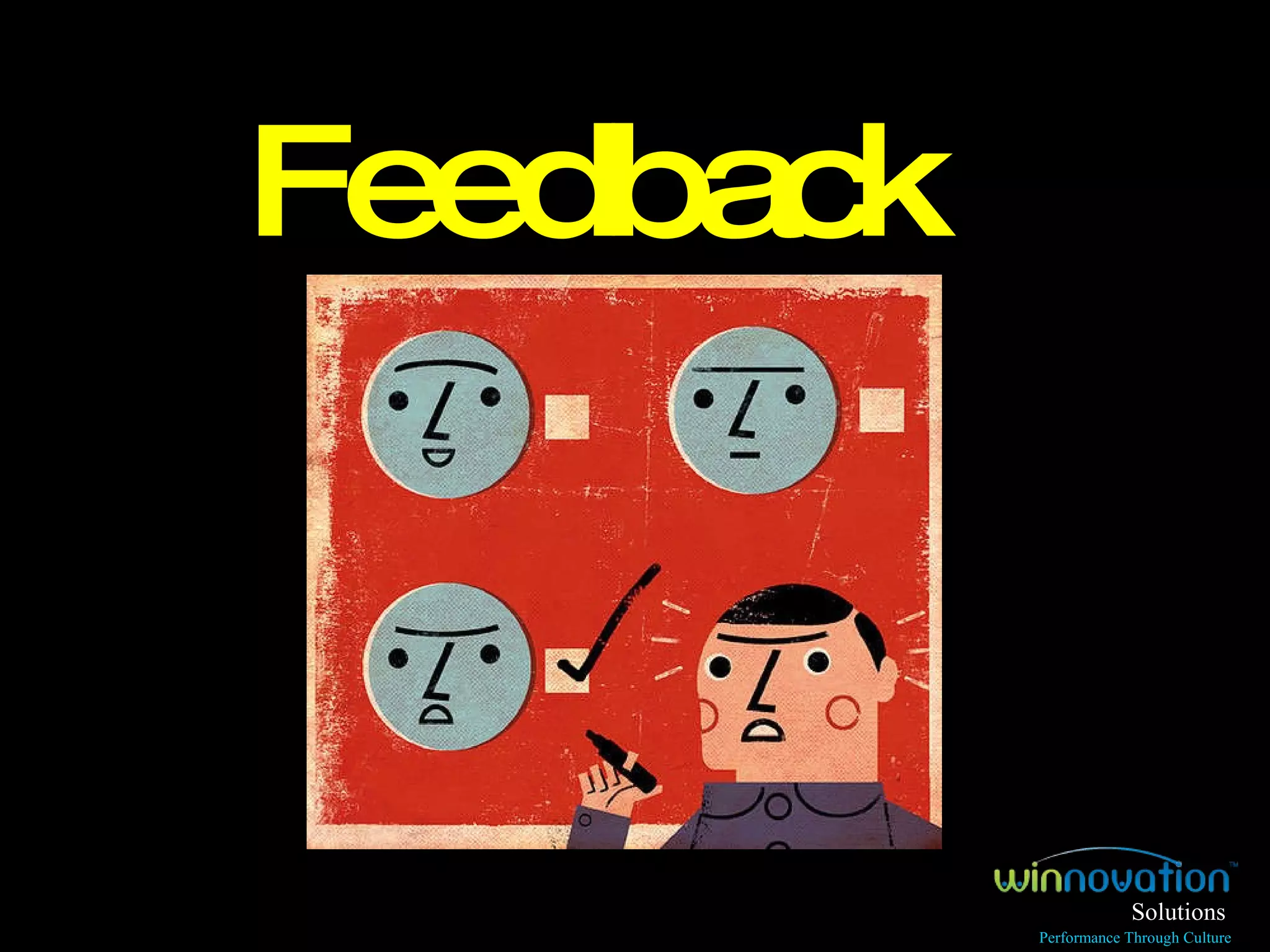 Feedback Survey Solutions Performance Through Culture 