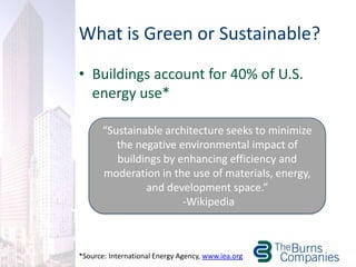 REBA - Building Green - Building Energy Codes | PPT