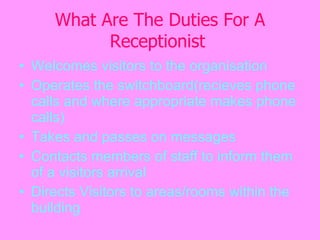 Presentation Reception | PPT