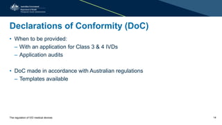 The regulation of IVD medical devices | PPTX