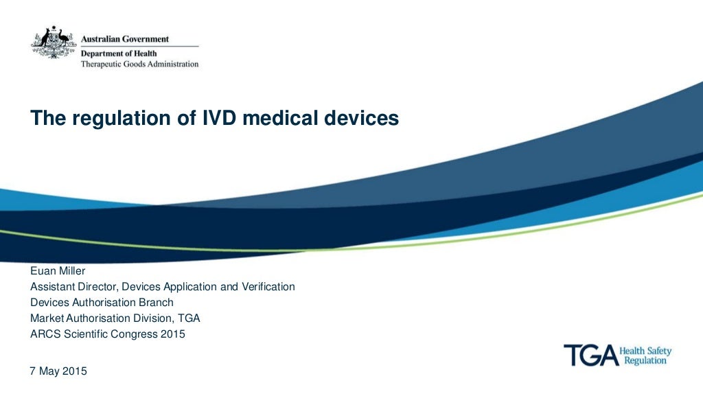 The regulation of IVD medical devices