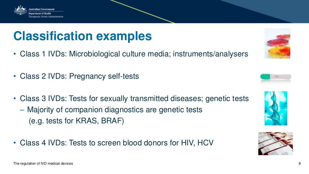 The regulation of IVD medical devices