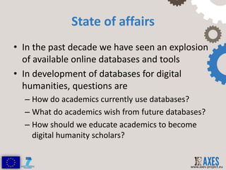 Mapping the use of digital sources amongst Humanities scholars in the Netherlands