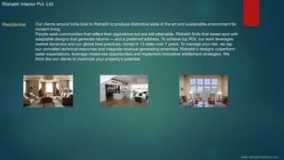 Presentation Rishabh interior & civil construction | PPTX