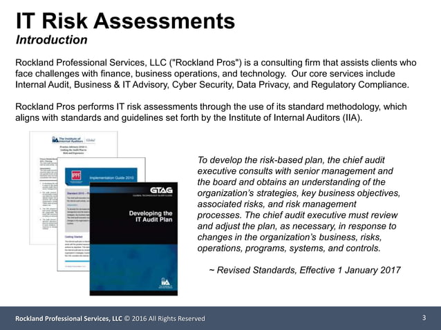 IT Risk Assessments | PPT