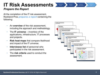 It Risk Overview IT Risk Assessments | PPTX
