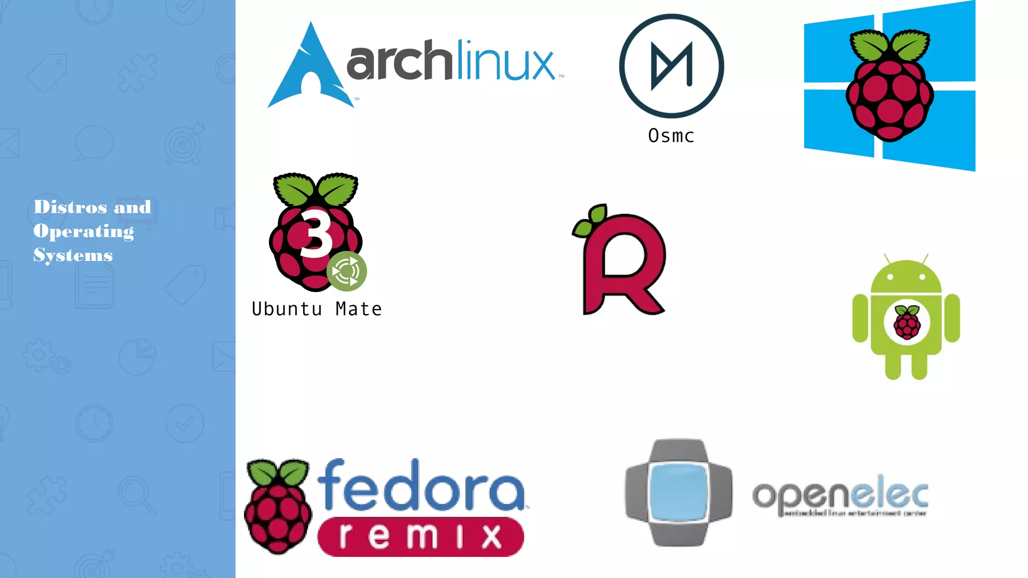 Distros and Operating Systems Ubuntu Mate Osmc 