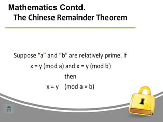 Mathematics Contd.

31

 