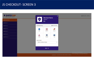 JS CHECKOUT- SCREEN 3
 