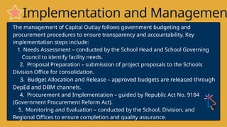 Comprehensive Overview of School Finance: Personnel Services, MOOE, and ...