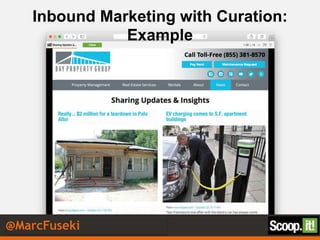 Inbound Marketing et Curation de Contenus - #SCMWdej Slide 50