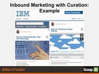 Inbound Marketing et Curation de Contenus - #SCMWdej Slide 54