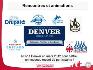 Rencontres et animations




RDV à Denver en mars 2012 pour battre
RDV à Denver en mars 2012 pour battre
  un nouveau record de participants !
  un nouveau record de participants !
                                        24
                                        24
 