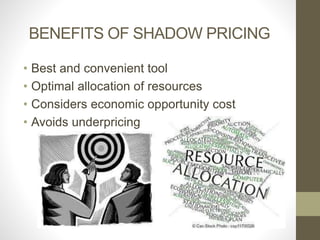 Shadow Cost shadow pricing | PPTX