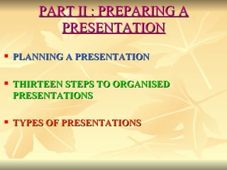 Presentation  Skills
