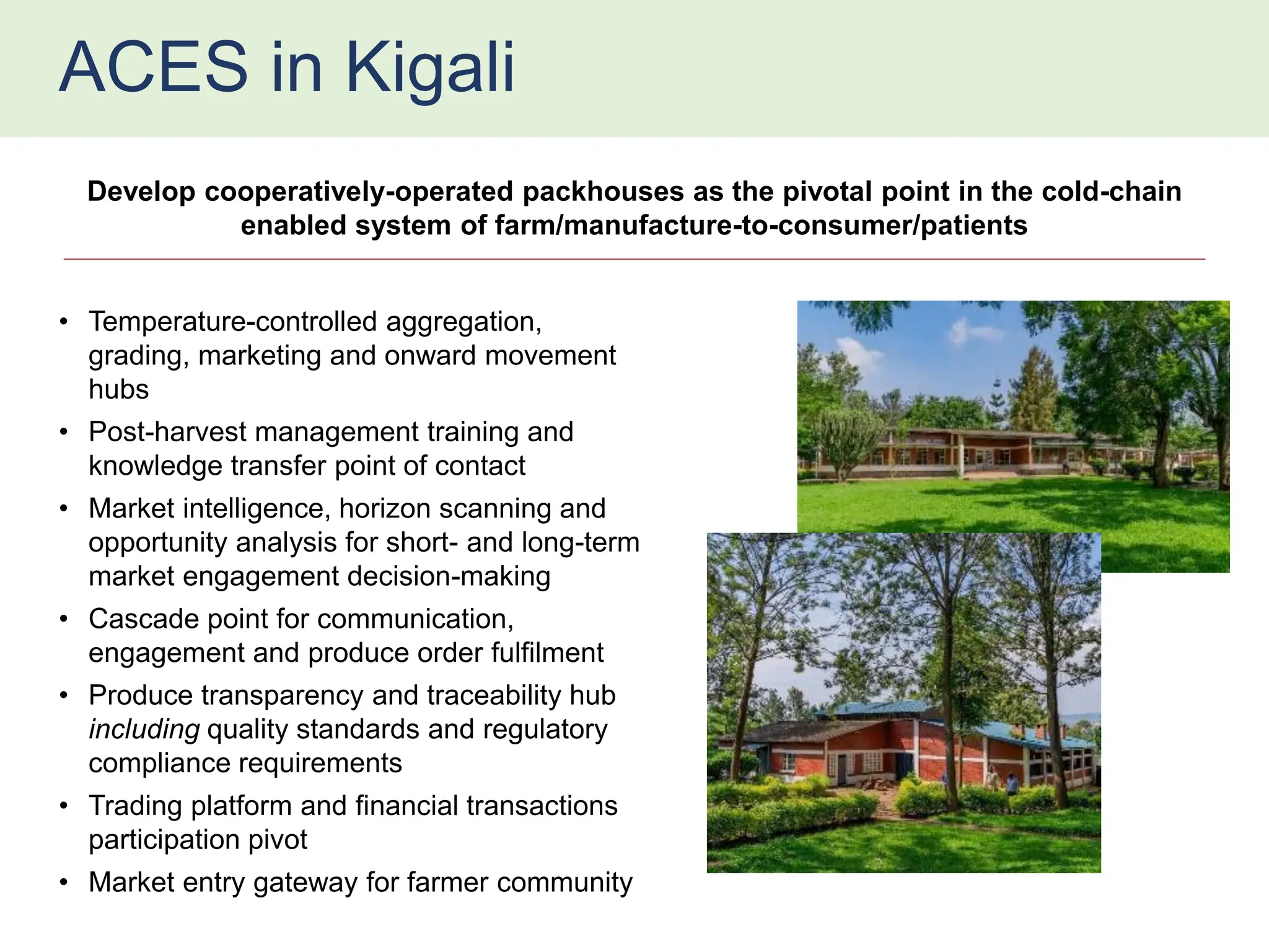 IMPORTANCE OF COLD CHAIN, KEY ISSUES, AND THE OBJECTIVES AND DESIGN OF ...