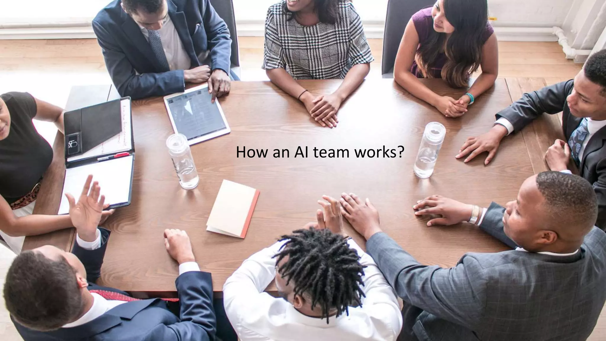 How an AI team works?
 