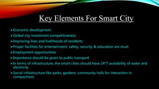 Presentation on Smart Cities | PPTX