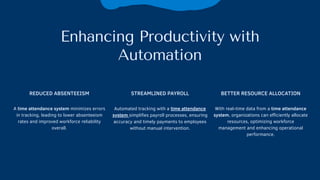 Smart Workforce Time Attendance Management Systems | PDF