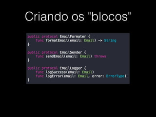 Criando os "blocos"
 