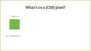 meta name=viewport
content=width=device-width, user-scalable=no
@viewport {
width: auto;
user-zoom: fixed;
}
Corresponds to
 