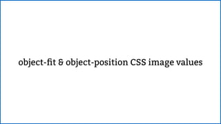 1 device px 2,25 device px 4 device px 9 device px
1 dppx 1,5 dppx 2 dppx 3 dppx
What’s in a (CSS) pixel?
(can) use dots per ‘px’ unitsresolution media queries
 