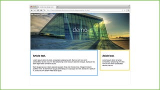 Note: there is some overlap here with responsive
image use cases. Best practices need to emerge.
 