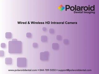 Wired & Wireless HD Intraoral Camera
 