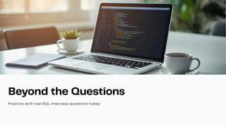 Top SQL Interview Questions & Answers Asked in Interviews | PDF
