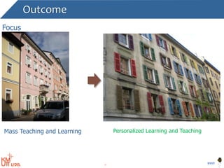 9
BYST
Focus
on
Outcome
Personalized Learning and TeachingMass Teaching and Learning
 