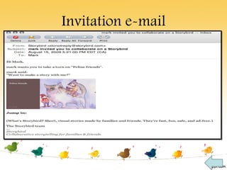 Invitation e-mail 