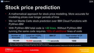 Stock price prediction
• A mathematical approach for stock price modelling. More accurate for
modelling prices over longer...