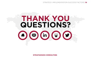 Presentation | Strategy Implementation Success Factors | PDF