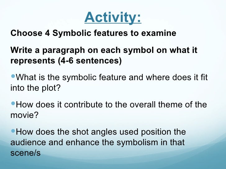 symbolism examples