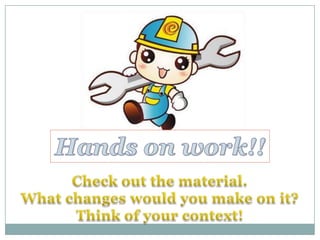 Presentation Techniques For Materials Design Pptx