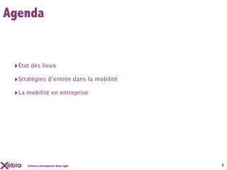 Les tendances en France
                                                           iOS progresse à nouveau
               ...