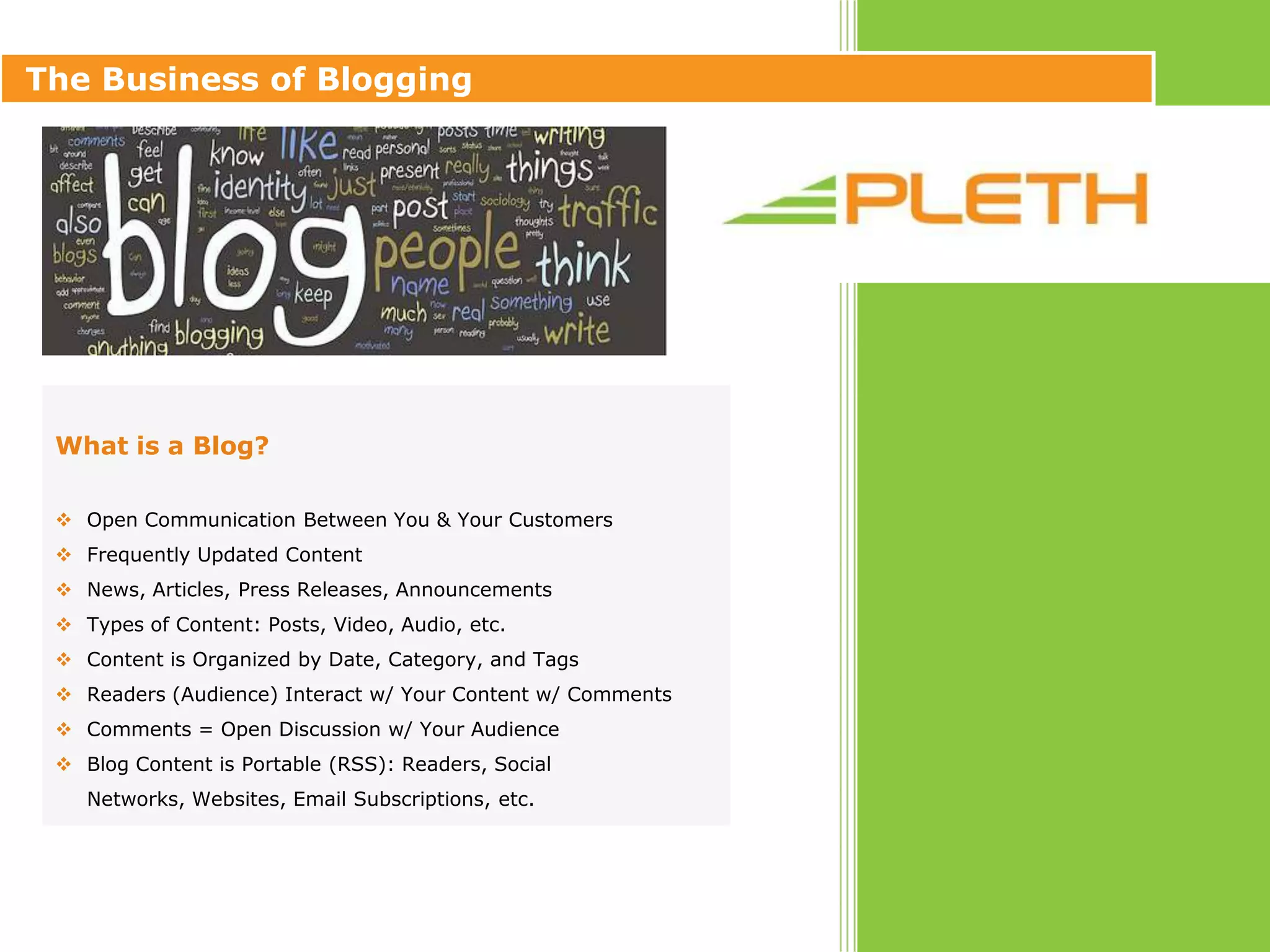 Why is Blogging Important?