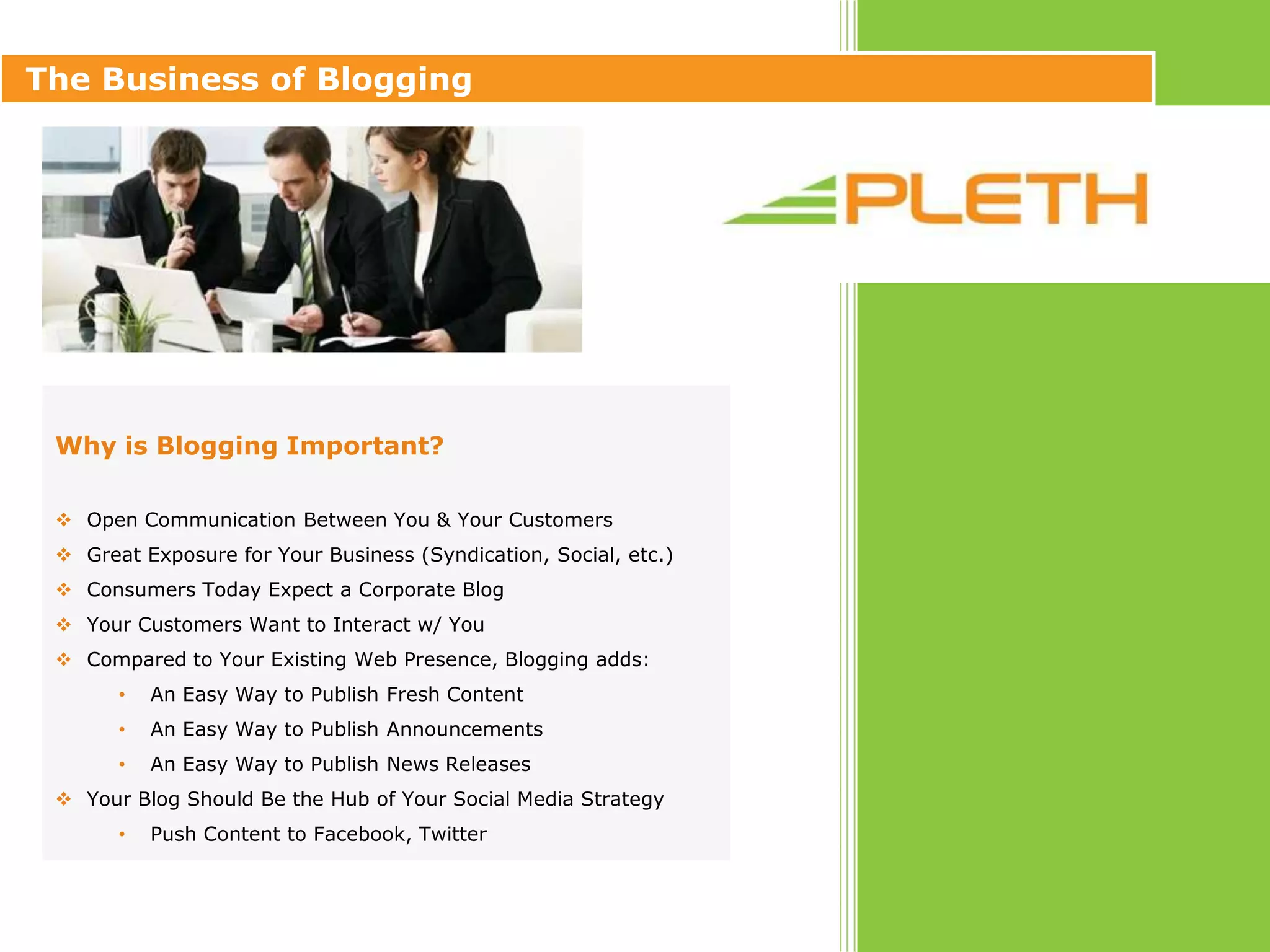 What Can You Accomplish by Blogging? 